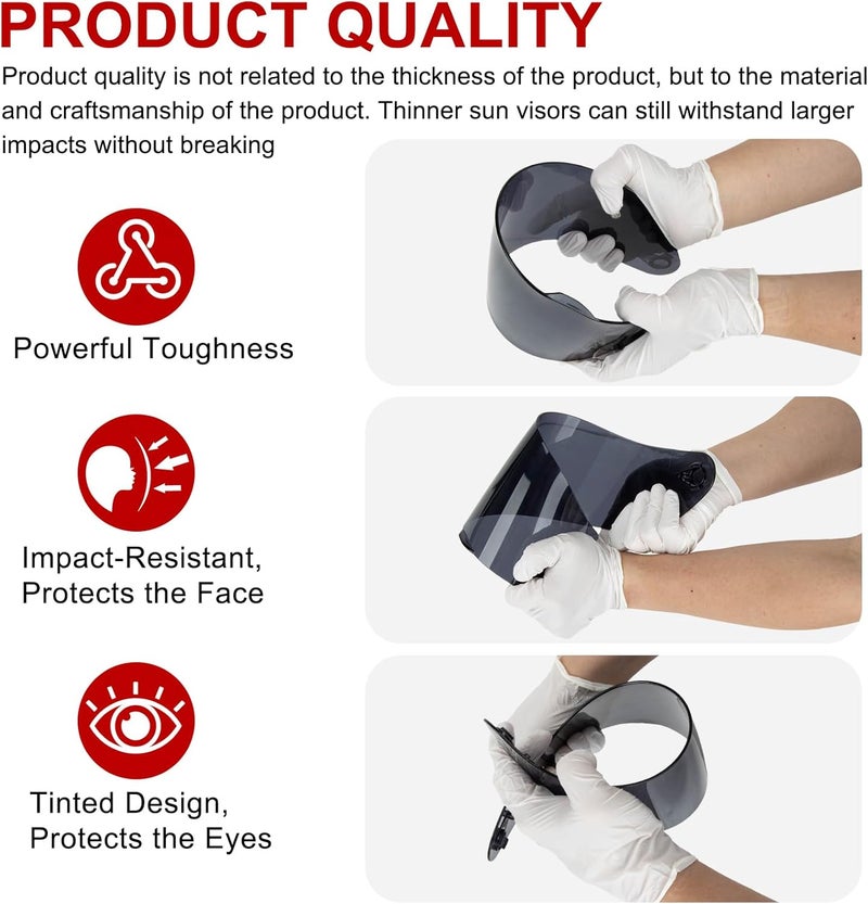 psler RF-1400 RF 1400 visor - CWR-F2R Face Shield Helmet Visor Motorcycle Helmet Shield Accessories Replacement for RF 1400 CWR-F2R NXR2 Z8,Deep red - Image 2